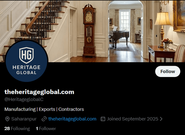 @heritageglobalc profile